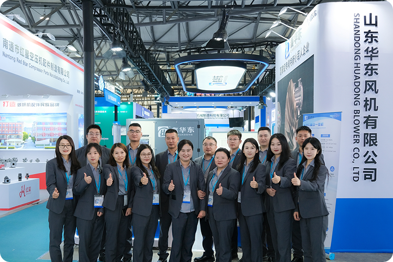 华东风机闪耀2025上海压缩机展，开启10bar新时代！