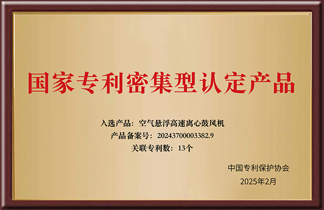 国家专利密集型认定产品