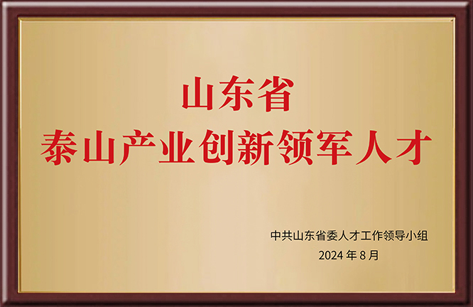 山东省泰山产业创新领军人才